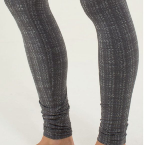 Lululemon Wunder Under Leggings, Grey/Black, 8 - Picture 4 of 10